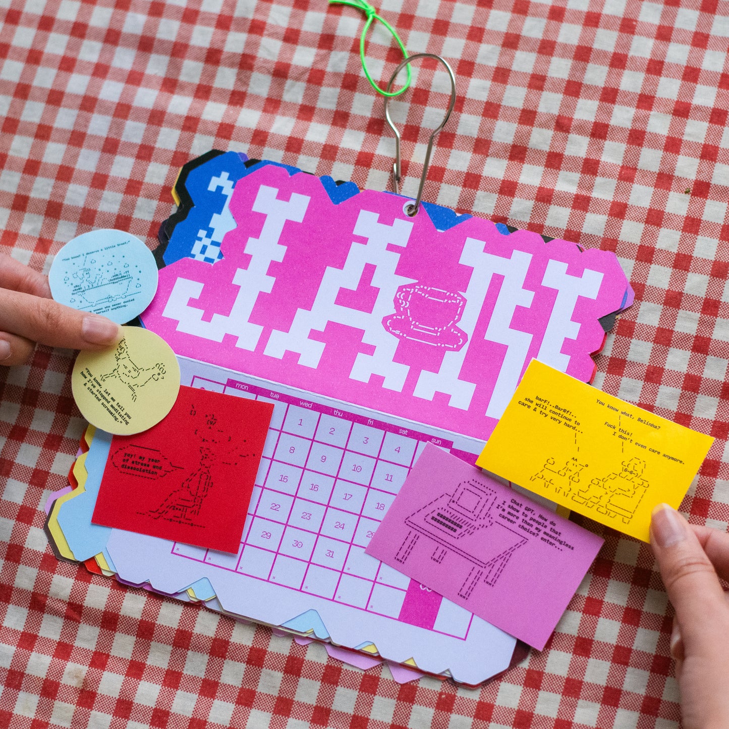 2025 calendar - the year of doing [?]