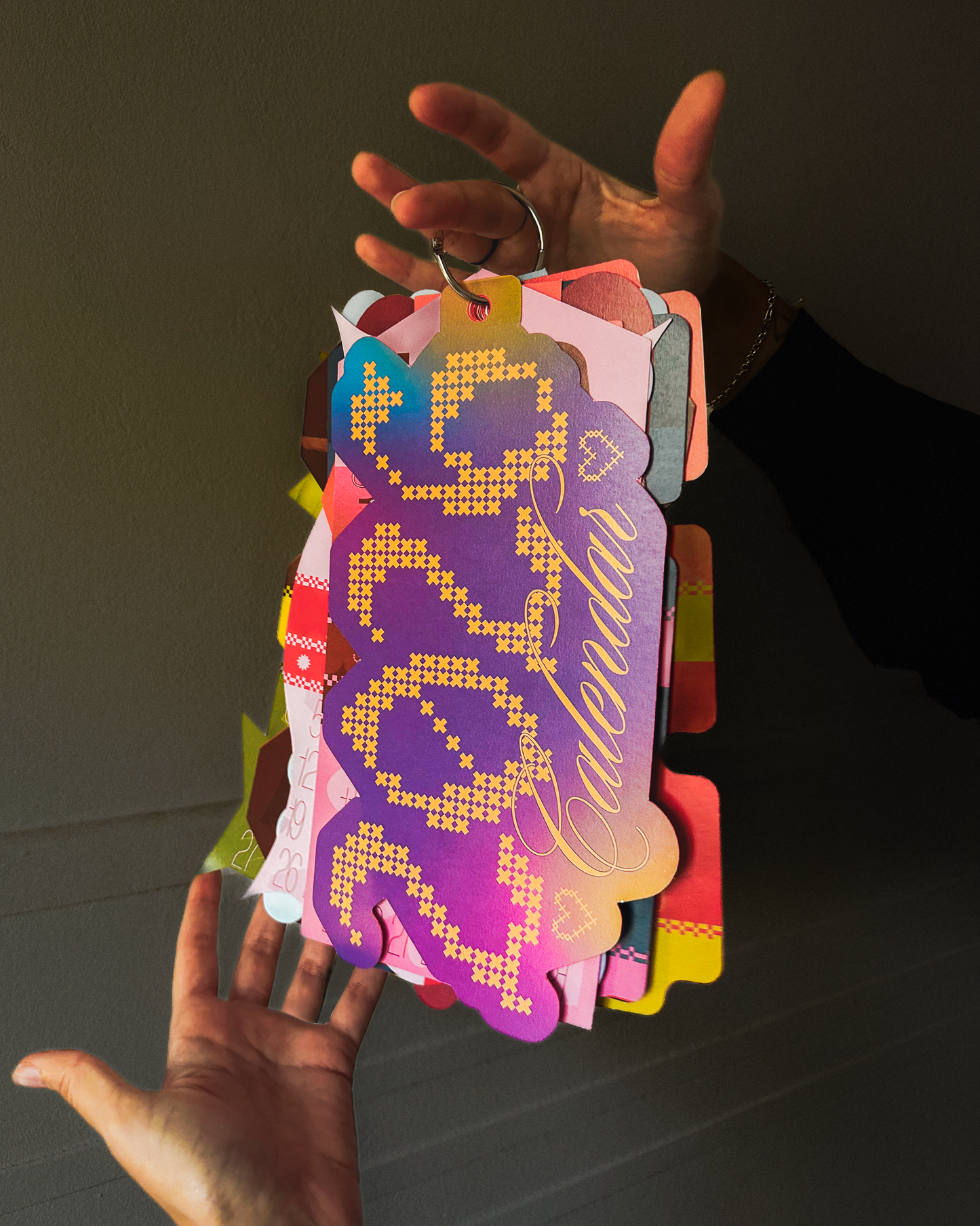 2026 calendar - shapes that turn into feelings ˖᯽ ݁˖