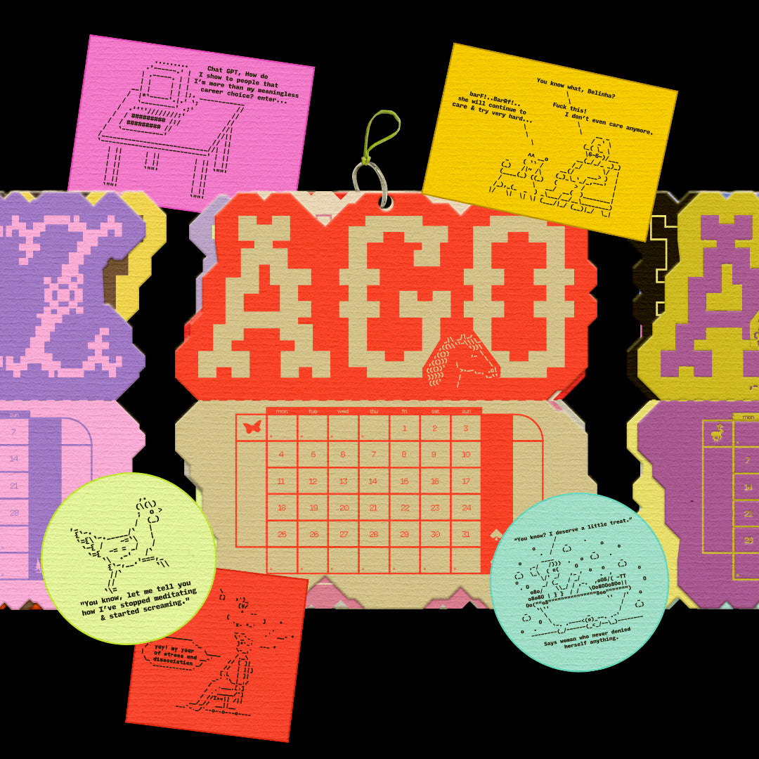 2025 calendar - the year of doing [?]